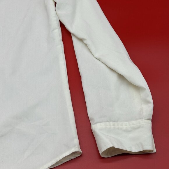 Chicos Stretch Secret Silk Size 0 / US Small Ecru Ivory Button Up Blouse Top NWT - Picture 6 of 8